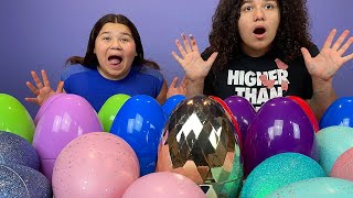 Dont choose the wrong Easter egg slime challenge [upl. by Eatnwahs]