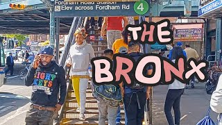 The Bronx sunday stroll on Fordham Road [upl. by Irena]