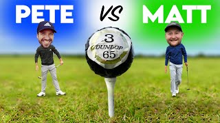 45YEAROLD GOLF BALL  9 Hole Course Vlog vs Matt Fryer [upl. by Mair]