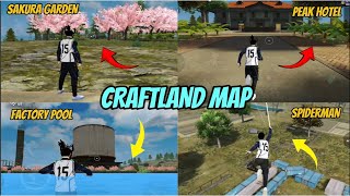 FREE FIRE CRAFTLAND NEW MAP MODE  FREEFIRE X BLUELOCK freefirelive freefire live rushkey [upl. by Alliuqahs]