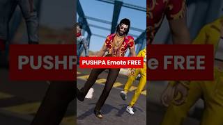 🔥Get Free Fire Pushpa Emote FREE freefire pushpa shorts [upl. by Juni299]