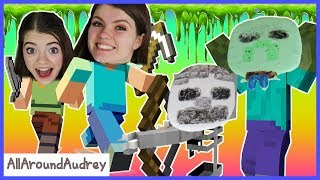 MINECRAFT SLIME PORTRAIT CHALLENGE  AllAroundAudrey [upl. by Etnovad]