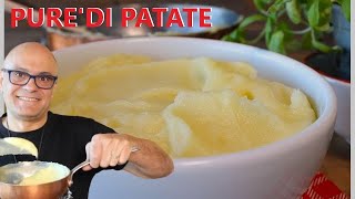 TU COME FAI il PURE di PATATE ricetta del purè SETOSO purè di patate [upl. by Enelegna843]