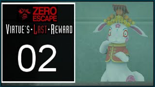 Zero Escape Virtues Last Reward PS Vita Walkthrough Part 42 PEC Tenmyouji Path [upl. by Atolrac770]