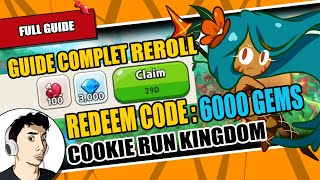 GUIDE COMPLET BIEN DEBUTER  REROLL  COOKIE RUN KINGDOM FR [upl. by Apilef]