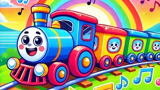 Train Adventure Song Chug Along and Learn with Fun Rhymes 🚂 [upl. by Edny171]