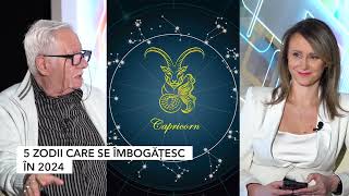 Cele cinci zodii care se îmbogățesc în 2024 horoscop cu Mihai Voropchievici [upl. by Davidson]