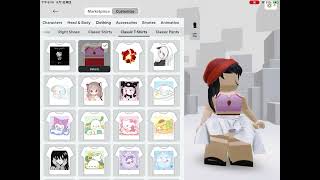 Today Im going to teach u how to be preppy on roblox for free～ next video teach u how to make it [upl. by Mackey]