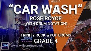 quotCar washquot Rose Royce demo  Trinity Rock amp Pop Grade 4 drums with notation [upl. by Ricardo]