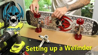 Assembling a complete  POWELL PERALTA Per Welinder FREESTYLE [upl. by Einahpehs]