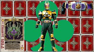 Kamen Rider Leangle Leangle Buckle amp Rouse Cards Henshin [upl. by Sialac88]