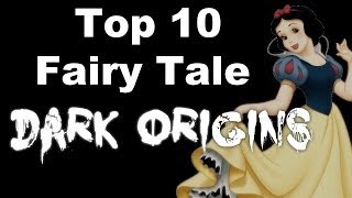 Top 10 Fairy Tale Dark Origins [upl. by Gosnell156]