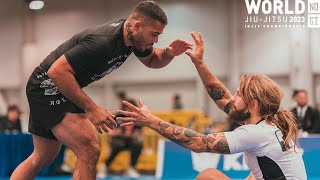 Elder Cruz vs Adam Wardzinski  World Championship NoGi 2023 [upl. by Bergmann]