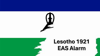 EAS Alarm YouTube  Lesotho 1921 EAS Alarm Underwater Sound [upl. by Etra]