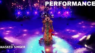 Mushroom Sings quotUnconditionallyquot by Katy Perry  The Masked Singer  Season 4 [upl. by Yerfdog]