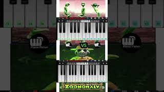 Zoonomaly Vs Dame Tu Cosita Aliens 👽 Dance Easy Piano Tune shorts [upl. by Oyam]