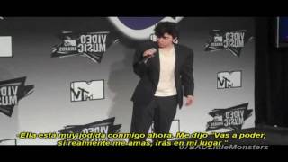 Jo Calderone  Lady Gaga en conferencia de prensa VMA 2011 Sub Español [upl. by Hsakiv]