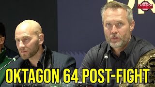 Oktagon 64 PostFight Press Conference Part 2 [upl. by Audri]