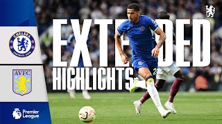 Chelsea 01 Aston Villa  EXTENDED Highlights  Premier League 202324 [upl. by Puduns]