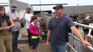 Anaerobic Digester Tour  Manure Collection [upl. by Ahsert]