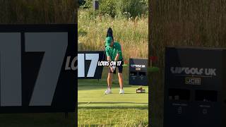 Louis Oosthuizen on 17 👏 ⛳️ golf golfer louisoosthuizen [upl. by Azil]