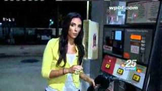 Gas Pump Pilfering Caught On Camera [upl. by Nilhtac874]