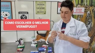 VERMÍFUGO PARA CÃES E GATOS [upl. by Adyam]