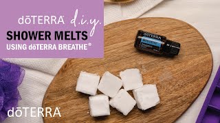 DIY Shower Melts using doTERRA Breathe® [upl. by Ellevehc651]