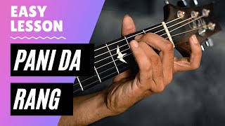 Pani Da Rang  Vicky Donor  Guitar Lesson  Acoustic Guitar Tutorial for Beginners  Tabs [upl. by Nodarb]