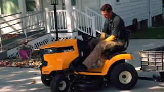 How to change the mower blades on your riding lawn mower  Cub Cadet [upl. by Sullecram270]