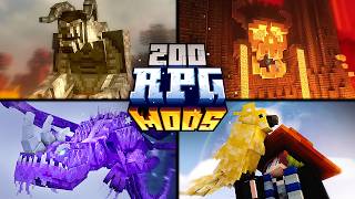 TOP 200 RPG Minecraft Mods Ep 4  Forge amp Fabric  1201  121 [upl. by Skelton]