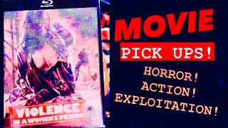 Movie Pickups Spirit Halloween Edition 💥Blu Rays Dvds Vhs💥 [upl. by Eenaj825]