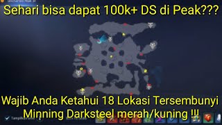 MIR4  Lokasi Spot Minning Darksteel RedYellow di Map Secret Peak [upl. by Liatnahs]