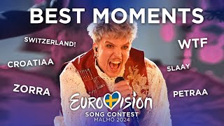 Eurovision 2024 BEST MOMENTS that made it ICONIC [upl. by Bertelli195]