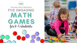 5 Engaging Math Games for Elementary Students [upl. by Mercedes759]