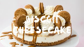 INCREDIBLE Biscoff Cheesecake nobake [upl. by Granny]