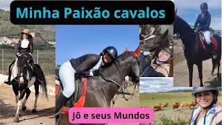 Minha paixão cavalos Jô e seus Mundos [upl. by Atidnan897]