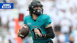 Former CCU QB Grayson McCall retires due to health concerns [upl. by Sharman198]