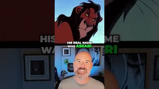 The True Name of Scar from The Lion King Revealed  Entertainment shorts lionking scar [upl. by Salomo]