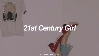 21st Century Girl  BTS 방탄소년단 English Lyrics [upl. by Llenwad447]