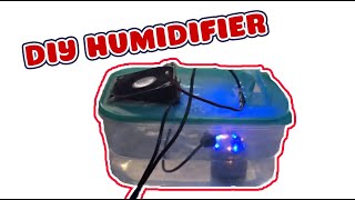 DIY humidifier fogger Mist generator [upl. by Lunsford]