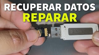 Recuperar Archivos de Memoria Dañada y Repararla GRATIS [upl. by Ellennaj984]