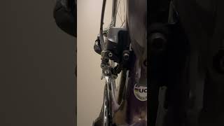 Sram Rival AXS front derailleur overshifting issue causes chain drop sram rival [upl. by Nerual]