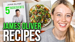 I Tried Jamie Olivers quot5 Ingredientsquot Recipe Book [upl. by Fraze]