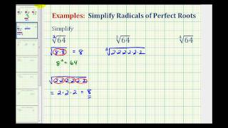 Ex Simplify Radicals with the Same Radicand and Different Indexes [upl. by Eemaj]