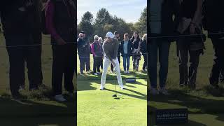 Rory McIlroy Driver Front On Swing Carnoustie 2024 golf golfswing [upl. by Faythe]