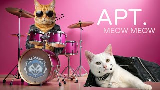 ROSÉ amp Bruno Mars  APT MEOW Parody [upl. by Balcke349]