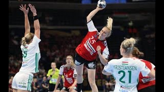 Handball  Team Esbjerg  Győri Audi ETO KC  ehf Womens Champions League 202324  All Goals [upl. by Inittirb863]