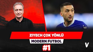 Galatasaray Hakim Ziyechi birden fazla bölgede kullanabilir  Önder Özen  Modern Futbol 1 [upl. by Leirud]