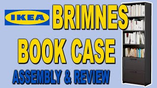 IKEA Brimnes Bookcase Assembly and Review  Clueless Dad [upl. by Lhok]